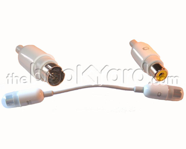 Apple S-Video To Composite Video Cable